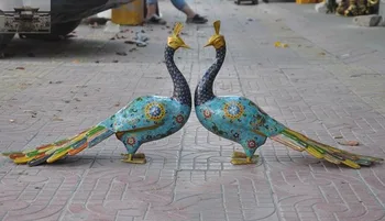 christmas 21"China Fengshui Bronze Cloisonne Enamel Auspicious Peacock Peafowl bird Statue halloween
christmas 21"China Fengshui Bronze Cloisonne Enamel Auspicious Peacock Peafowl bird Statue halloween