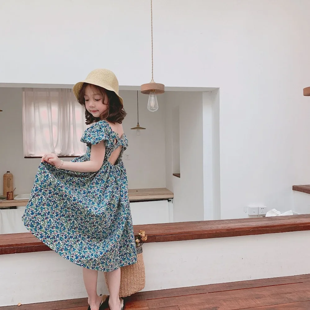 2019 Korean Style Girls Printed Dress Backless Summer Fashion Girls Dresses 2-7 Years
2019 Korean Style Girls Printed Dress Backless Summer Fashion Girls Dresses 2-7 Years
