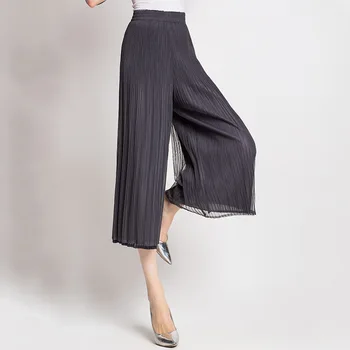 Plus Size Pants Women 2018 Autumn New Original Design High-end Miyake Pleated Fashion Casual High Waist Wide Leg Pants Female
Plus Size Pants Women 2018 Autumn New Original Design High-end Miyake Pleated Fashion Casual High Waist Wide Leg Pants Female