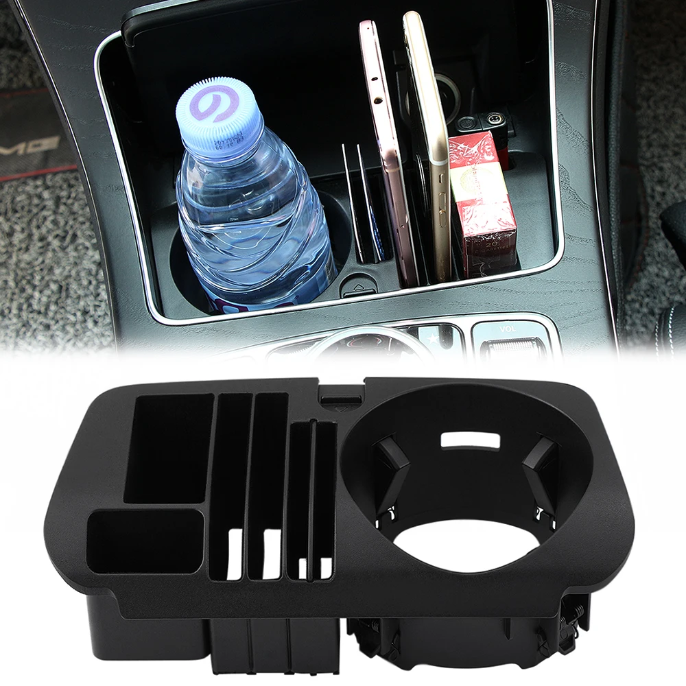 Car styling for Mercedes Benz C class W205 GLC Class X253 E Class W213 E200 E300l central storage box cup holder
Car styling for Mercedes Benz C class W205 GLC Class X253 E Class W213 E200 E300l central storage box cup holder