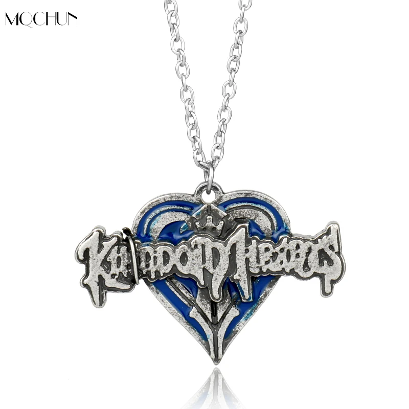 Ожерелье Kingdom Hearts для женщин чокер с подвеской ювелирные изделия ожерелья