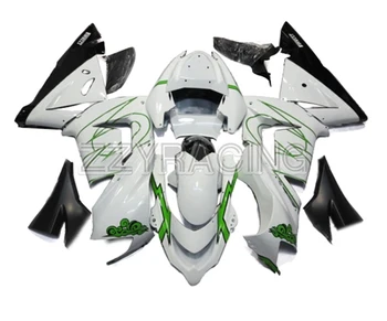 Injection Fairings Kits for Kawasaki ZX10R 2004 2005 Year 04 05 Complete ABS Plastic Motorcycle Body Kit White Green New Hulls
Injection Fairings Kits for Kawasaki ZX10R 2004 2005 Year 04 05 Complete ABS Plastic Motorcycle Body Kit White Green New Hulls
