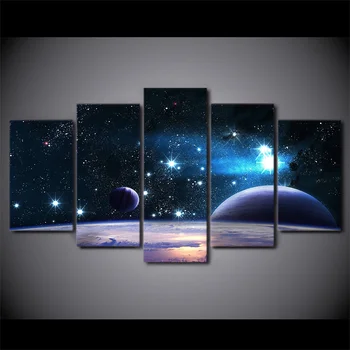 HD printed 5 Piece Canvas Painting Universe Galaxy Starry Sky Posters Modular Wall Pictures for Living Room Home Decoration
HD printed 5 Piece Canvas Painting Universe Galaxy Starry Sky Posters Modular Wall Pictures for Living Room Home Decoration