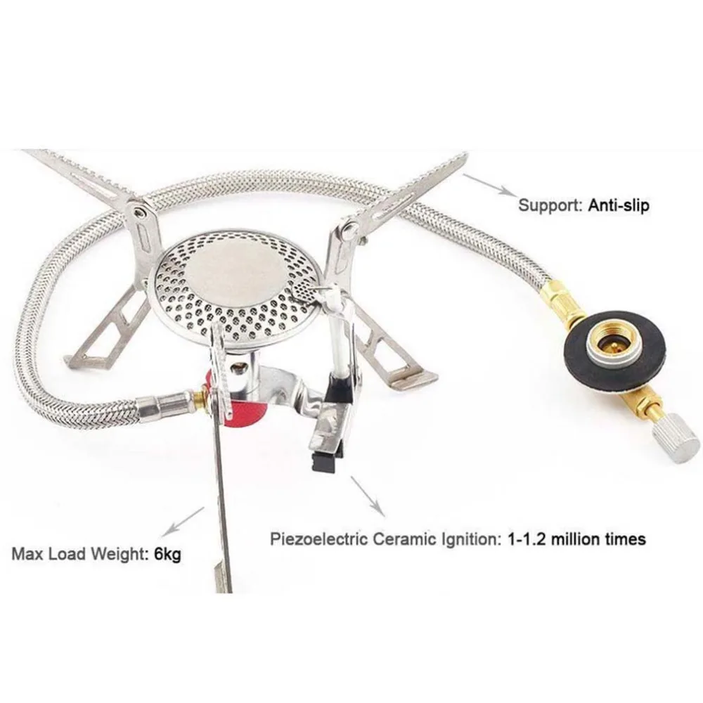 Top Quality Ultralight Portable Foldable Practical Outdoor Camping Stove With Piezo Ignition free shipping
Top Quality Ultralight Portable Foldable Practical Outdoor Camping Stove With Piezo Ignition free shipping