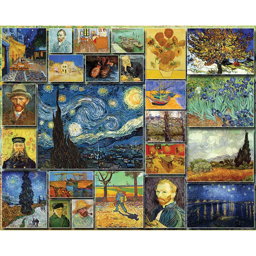 Full Square/Round Drill 5D DIY Diamond Painting "Van Gogh painting collection" Embroidery Cross Stitch 5D Home Decor Gift WG471
Full Square/Round Drill 5D DIY Diamond Painting "Van Gogh painting collection" Embroidery Cross Stitch 5D Home Decor Gift WG471