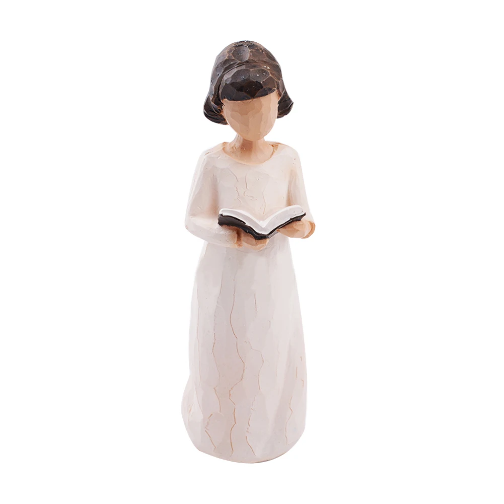 Resin Angel Figurine Book In Hand Girl Angel Statue Sculpture Home Table Decor Angel Figurine Reading
Resin Angel Figurine Book In Hand Girl Angel Statue Sculpture Home Table Decor Angel Figurine Reading
