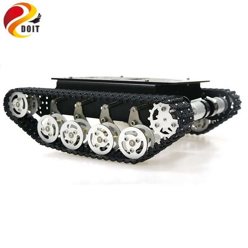 TS100 Metal Rc Robot Tank Car Chassis Shock Absorption Car With Suspension System Crawler Caterpillar For Arduino Diy Toy
TS100 Metal Rc Robot Tank Car Chassis Shock Absorption Car With Suspension System Crawler Caterpillar For Arduino Diy Toy