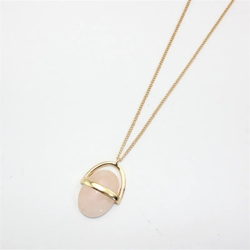 Women's necklace long chain pink crystal stones simple sweater necklace top party causal holiday accessories gift for ladies
Women's necklace long chain pink crystal stones simple sweater necklace top party causal holiday accessories gift for ladies