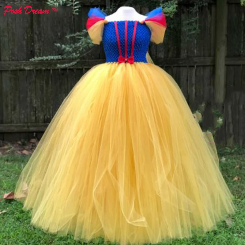 POSH DREAM Yellow Red Royal Blue Snow White Kids Girls Dress Princess Halloween Costume Snow White Children Kids Girls Clothes
POSH DREAM Yellow Red Royal Blue Snow White Kids Girls Dress Princess Halloween Costume Snow White Children Kids Girls Clothes