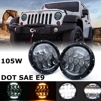 Marlaa For Suzuki Samurai 1996 LED headlight 7inch round headlamp 7" led lights for wrangler 7 inch front light DOT SAE E9
Marlaa For Suzuki Samurai 1996 LED headlight 7inch round headlamp 7" led lights for wrangler 7 inch front light DOT SAE E9
