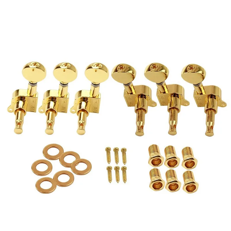 6Pcs/Set Electric Guitar String Tuning Pegs Locking Tuners Keys Machine Heads 3L+3R Y51D
6Pcs/Set Electric Guitar String Tuning Pegs Locking Tuners Keys Machine Heads 3L+3R Y51D