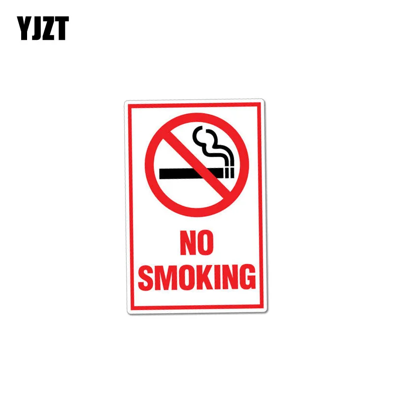 YJZT 8.2CM*12.7CM Creative Funny Warning Car Sticker No Smoking Decal PVC 12-0998
YJZT 8.2CM*12.7CM Creative Funny Warning Car Sticker No Smoking Decal PVC 12-0998