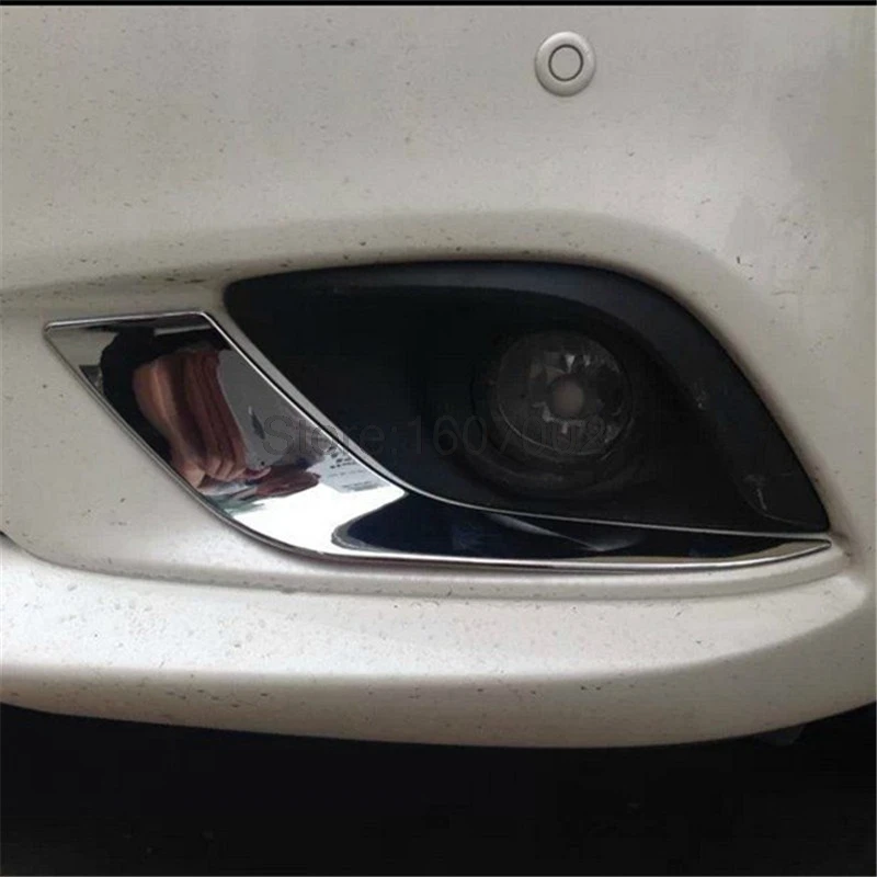 For Mazda 6 Atenza Sedan 2014 2015 ABS Chromed Front Bottom head Fog light Lamp Cover Garnish Trims Car Mouldings 2pcs
For Mazda 6 Atenza Sedan 2014 2015 ABS Chromed Front Bottom head Fog light Lamp Cover Garnish Trims Car Mouldings 2pcs