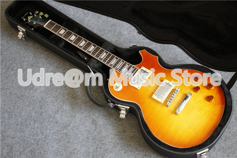 New Arrival China Tiger Grain Finish Suneye LP Standard Style Guitarra Electric With Guitar Case Left Handed Available
New Arrival China Tiger Grain Finish Suneye LP Standard Style Guitarra Electric With Guitar Case Left Handed Available