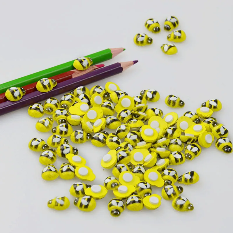 100Pcs/Lot Home Decoration Mini Bee Wooden Ladybug Sponge Self-Adhesive Stickers Fridge Sticker Kids Scrapbooking Baby Toys
100Pcs/Lot Home Decoration Mini Bee Wooden Ladybug Sponge Self-Adhesive Stickers Fridge Sticker Kids Scrapbooking Baby Toys