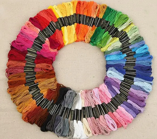 Freeshipping new 100pcs/set 100 Colors Embroidery Thread Hand Cross Stitch Floss Sewing Skeins Craft DIY Handmade Accessories
Freeshipping new 100pcs/set 100 Colors Embroidery Thread Hand Cross Stitch Floss Sewing Skeins Craft DIY Handmade Accessories