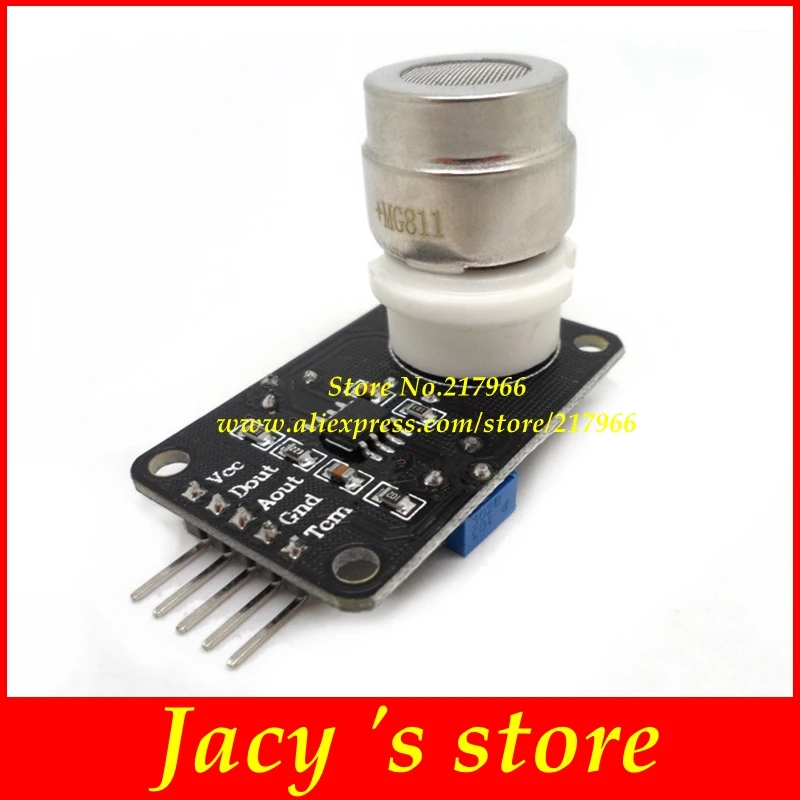 MG811 Carbon Dioxide Gas CO2 Sensor Kit Electronic PCB Board Module Detector Analog Dual Signal Output TTL Level Signal
MG811 Carbon Dioxide Gas CO2 Sensor Kit Electronic PCB Board Module Detector Analog Dual Signal Output TTL Level Signal