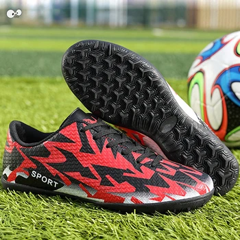 Children TF Soccer Shoes Sport Football Boots Kids Boys Indoor Turf Futsal Cleats Anti Slip Hard Court Trainning Sneakers 31-36
Children TF Soccer Shoes Sport Football Boots Kids Boys Indoor Turf Futsal Cleats Anti Slip Hard Court Trainning Sneakers 31-36