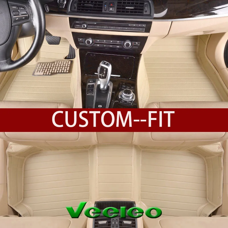 Veeleo XPE 5 цветов автомобильные коврики для Honda Civic 4 двери 2016-2018 полный комплект