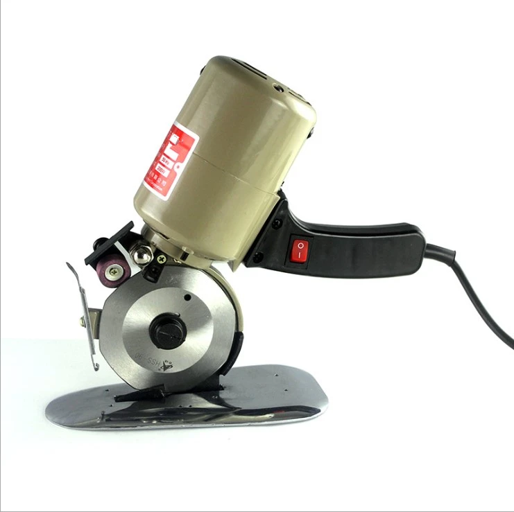 Fast Delivery 90mm Blade Electric Round Knife Cloth Cutter Fabric Cutting Machine 110V/ 220V 200W Round Knife Cutting Machine
Fast Delivery 90mm Blade Electric Round Knife Cloth Cutter Fabric Cutting Machine 110V/ 220V 200W Round Knife Cutting Machine