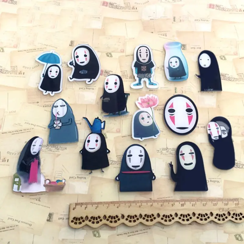 Anime Spirited Away Faceless Men Cosplay Acrylic Badges No Face Brooch Pin Backpack Clothes Cute Decoration Brooches
Anime Spirited Away Faceless Men Cosplay Acrylic Badges No Face Brooch Pin Backpack Clothes Cute Decoration Brooches