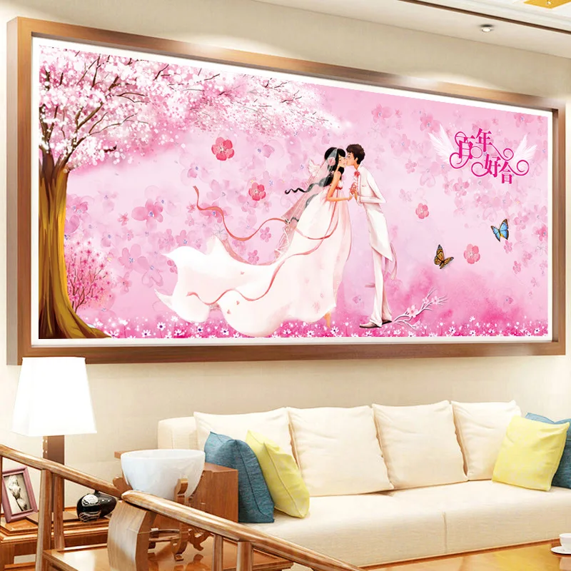 QIANZEHUI,Needlework,DIY Hundred Years Love Couple Wedding Cross stitch,panorama tower landscape scenery series ,Wall Home Decro
QIANZEHUI,Needlework,DIY Hundred Years Love Couple Wedding Cross stitch,panorama tower landscape scenery series ,Wall Home Decro