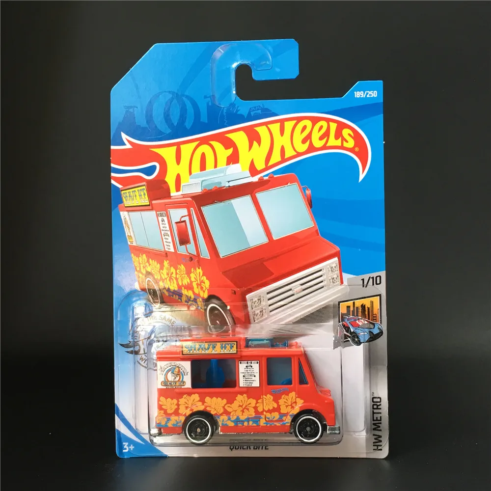 2019 Hot Wheels 1:64 Car QUICK BITE Collector Edition Metal Diecast Cars Collection Kids Toys Vehicle For Gift
2019 Hot Wheels 1:64 Car QUICK BITE Collector Edition Metal Diecast Cars Collection Kids Toys Vehicle For Gift