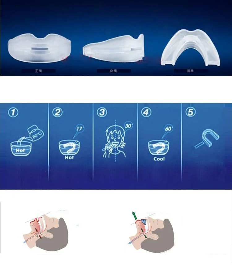 Silicone dental Impression antisnore tray tooth braces for snoring Apnea Guard Bruxism Tray as Night Sleeping Aid Stopper
Silicone dental Impression antisnore tray tooth braces for snoring Apnea Guard Bruxism Tray as Night Sleeping Aid Stopper