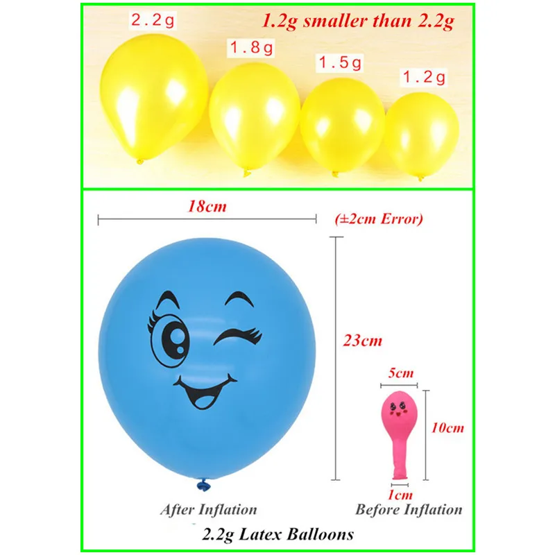 5 шт. 2 г прозрачные латексные воздушные шары с цветами для дня рождения вечеринки