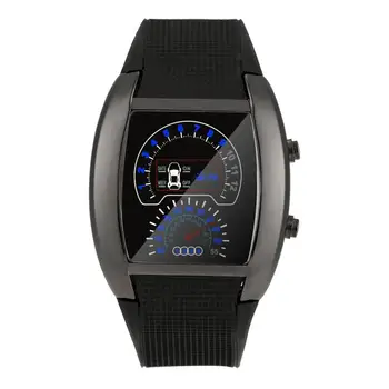 High Quality Ladies Men Watch Luxury Women Watch Fashion Aviation Turbo Dial Flash LED Watch Gift Mens Lady Sports Car Meter B50
High Quality Ladies Men Watch Luxury Women Watch Fashion Aviation Turbo Dial Flash LED Watch Gift Mens Lady Sports Car Meter B50