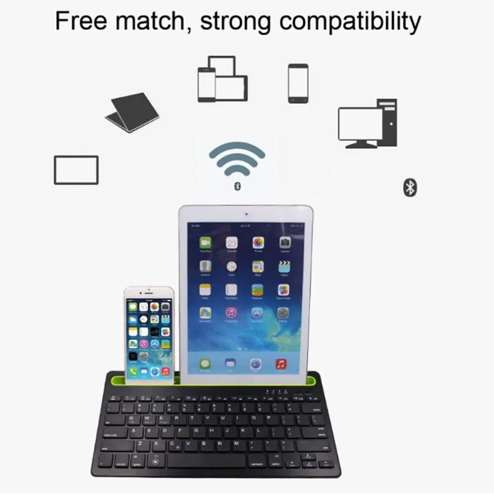 Ultra Thin Wireless Bluetooth Keyboard 85 Keys Rechargeable Universal Tablet Cellphone Keyboard For IOS Android for Windows PC
Ultra Thin Wireless Bluetooth Keyboard 85 Keys Rechargeable Universal Tablet Cellphone Keyboard For IOS Android for Windows PC