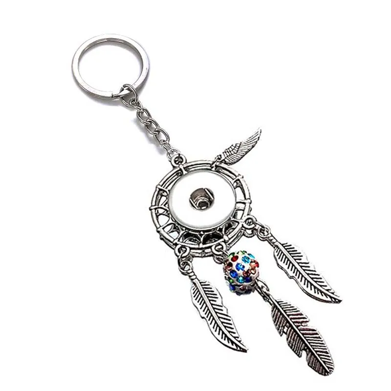 Top wholesale natural opal stone dreamcatcher keyring fashion silver boho jewelry feather 18mm snap button keychain for women
Top wholesale natural opal stone dreamcatcher keyring fashion silver boho jewelry feather 18mm snap button keychain for women