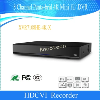 Dahua Original English Version CCTV 8Ch XVR H.265+ H.264 Security Penta-brid 4K Mini 1U DVR DH-XVR7108HE-4K-X
Dahua Original English Version CCTV 8Ch XVR H.265+ H.264 Security Penta-brid 4K Mini 1U DVR DH-XVR7108HE-4K-X