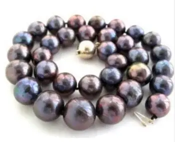 18inch huge rare 9-10mm natural freshwater black red blue pearl necklace women's jewelry noble lady's CZ Luxury Ms. girl
18inch huge rare 9-10mm natural freshwater black red blue pearl necklace women's jewelry noble lady's CZ Luxury Ms. girl