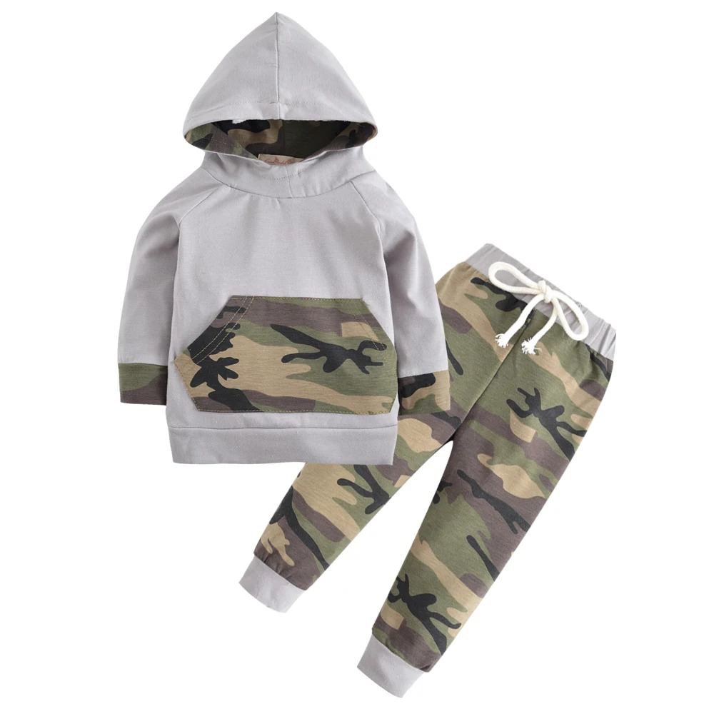 2019 Autumn Fashion Style Autumn Camouflage Baby Boys Clothing Sets Long Sleeve Hooded+Pants 2Pcs Boys Clothes Kids Clothes
2019 Autumn Fashion Style Autumn Camouflage Baby Boys Clothing Sets Long Sleeve Hooded+Pants 2Pcs Boys Clothes Kids Clothes