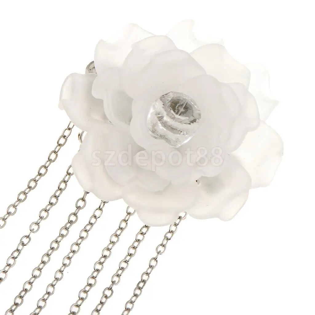 3 Pieces Costume Classic Flower Hair Clip Tassel Hair Barrette for Hanfu COS Hair Ornaments