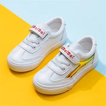 Spring Summer Children Shoes Fashion White Boys Sneakers Sport Waterproof Leather Casual Girls Student Brand Flat Running Shoes
Spring Summer Children Shoes Fashion White Boys Sneakers Sport Waterproof Leather Casual Girls Student Brand Flat Running Shoes
