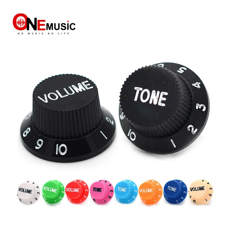 Multi Color Electric Guitar Speed Control Knobs Guitar Pot Buttons Cap (1 Volume & 2 Tone A Set)
Multi Color Electric Guitar Speed Control Knobs Guitar Pot Buttons Cap (1 Volume & 2 Tone A Set)