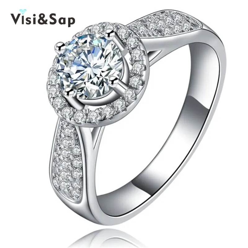 Vissap S925 Rings For Women white gold Filled wedding engagement bague romantic jewelry hot style accessories Wholesale VSR077
Vissap S925 Rings For Women white gold Filled wedding engagement bague romantic jewelry hot style accessories Wholesale VSR077