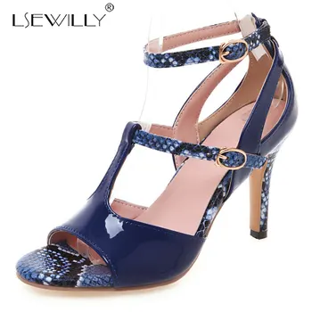 Lsewilly White Blue Black Red Sexy High Heels Gladiator Sandals Women Peep Toe Stiletto Party Ladies Shoes Plus Size E973
Lsewilly White Blue Black Red Sexy High Heels Gladiator Sandals Women Peep Toe Stiletto Party Ladies Shoes Plus Size E973