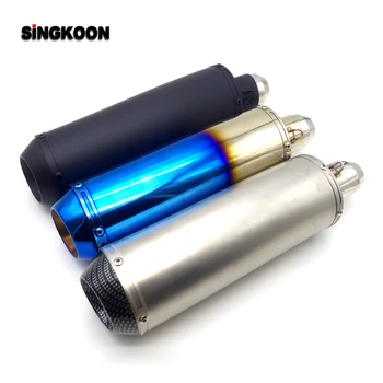 2019 The Newest 51mm Universal motorcycle exhaust muffler Pipe escape moto FOR Yamaha mt09 xmax 400 virago 535 suzuki gsr 750
2019 The Newest 51mm Universal motorcycle exhaust muffler Pipe escape moto FOR Yamaha mt09 xmax 400 virago 535 suzuki gsr 750