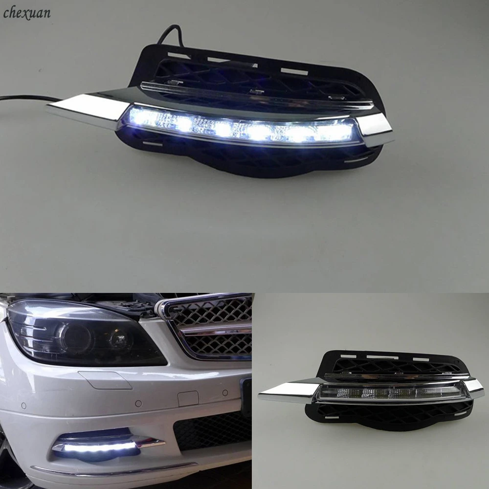 CSCSNL 1Set 12V ABS Car LED For Mercedes Benz W204 C180 C200 C260 C250 C300 2008 2009 2010 DRL Daytime Running Lights Daylight
CSCSNL 1Set 12V ABS Car LED For Mercedes Benz W204 C180 C200 C260 C250 C300 2008 2009 2010 DRL Daytime Running Lights Daylight