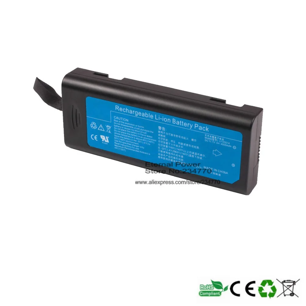 Замена для системы мониторинга MINDRAY ECG LI13I001A IMEC8 IMEC10 IMEC12 IPM8 IPM10 IPM12 батареи|battery