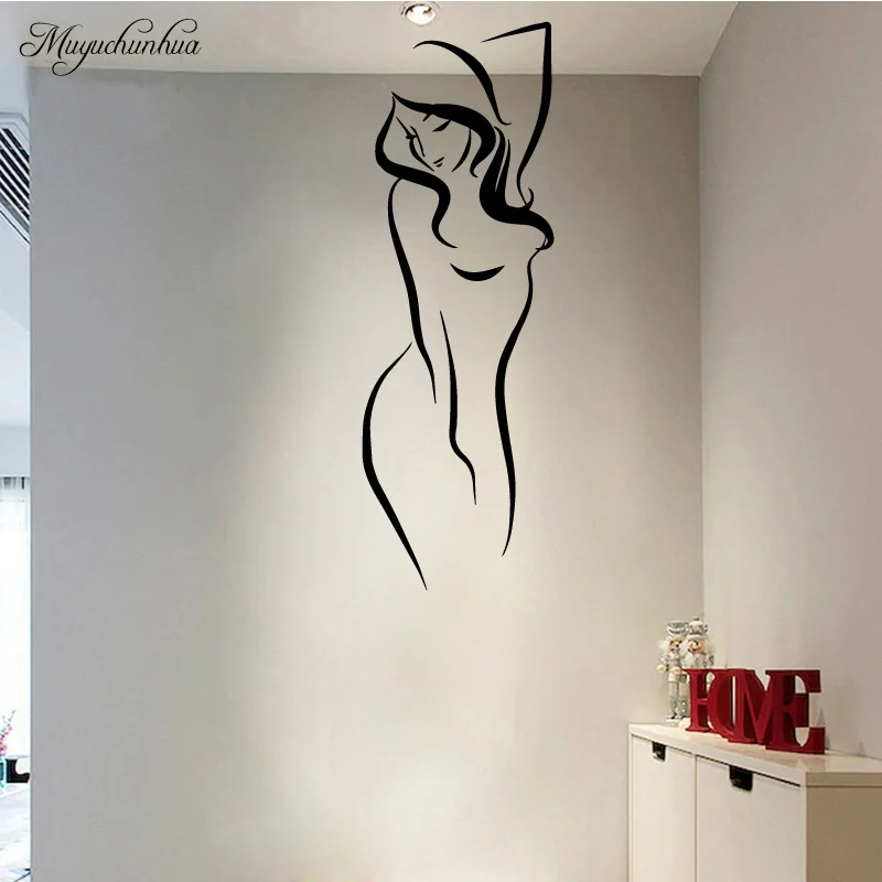 Muyuchunhua Sexy Woman Home Decoration Accessories Vinyl Wall Sticker for Decorate Bathroom Vinilos Decorativos Para Paredes
Muyuchunhua Sexy Woman Home Decoration Accessories Vinyl Wall Sticker for Decorate Bathroom Vinilos Decorativos Para Paredes