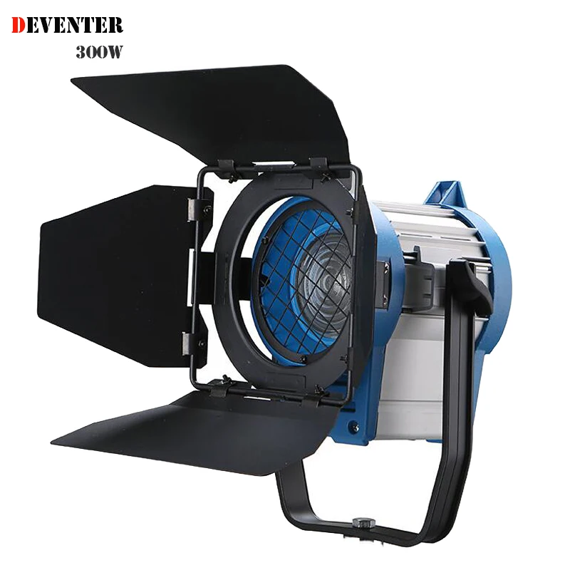 DEVENTER 300W 3200K Photography Photo Video Studio Film and Television Tungsten Fresnel Continuous Lighting Light Spotlight
DEVENTER 300W 3200K Photography Photo Video Studio Film and Television Tungsten Fresnel Continuous Lighting Light Spotlight