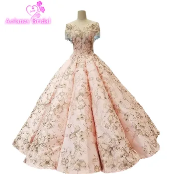 2018 Luxury Muslim Indonesia Pink Lace Sleeveless Bride Dress Floor-length Waves Ball Gown Princess Vintage Wedding Dresses Real
2018 Luxury Muslim Indonesia Pink Lace Sleeveless Bride Dress Floor-length Waves Ball Gown Princess Vintage Wedding Dresses Real