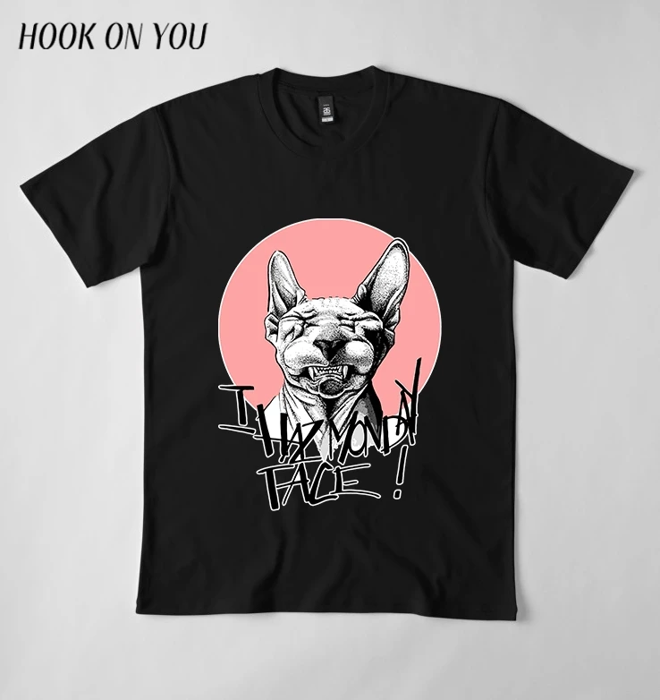 Sphynx Cat T-shirt 2017 Men Trend fashion t shirt men harajuku homme tatoo cat camiseta free shipping
Sphynx Cat T-shirt 2017 Men Trend fashion t shirt men harajuku homme tatoo cat camiseta free shipping