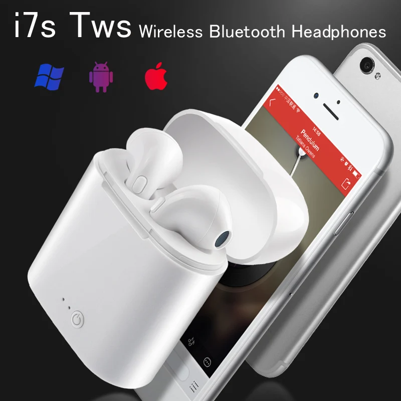 i7s TWS Bluetooth Wireless Earphones With Charging Box Sports Headsets Audifonos Headphones For All Smart Mobile Phone
i7s TWS Bluetooth Wireless Earphones With Charging Box Sports Headsets Audifonos Headphones For All Smart Mobile Phone
