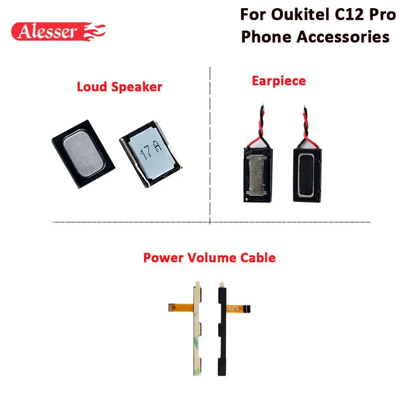 Alesser For Oukitel C12 C12 Pro Loud Speaker Assembly Repair Parts For Oukitel C12 Earpiece Power Button Volume Key Flex Cable
Alesser For Oukitel C12 C12 Pro Loud Speaker Assembly Repair Parts For Oukitel C12 Earpiece Power Button Volume Key Flex Cable