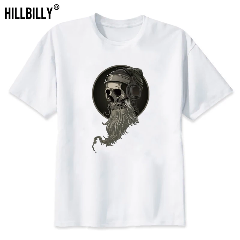 Hillbilly H42 Cool Skull Punk Style Men's Short Sleeve O-neck T-shirts Printing White Tees & Tops Polyester Skull Tshirts Men
Hillbilly H42 Cool Skull Punk Style Men's Short Sleeve O-neck T-shirts Printing White Tees & Tops Polyester Skull Tshirts Men